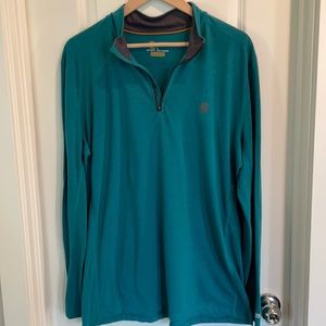 Carhartt Men’s layering jacket zip up shirt size Large